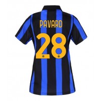 Stroje piłkarskie Inter Milan Benjamin Pavard #28 Koszulka Podstawowej dla damskie 2026-27 Krótki Rękaw